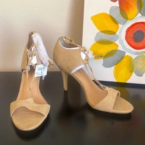 NWT - Christian Siriano, Strappy Heels (Size 10)